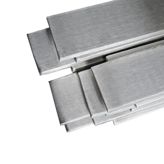 China Factory Price 201 304 304 310S 316 Metal Solid Rectangle Stainless Steel Flat Bar